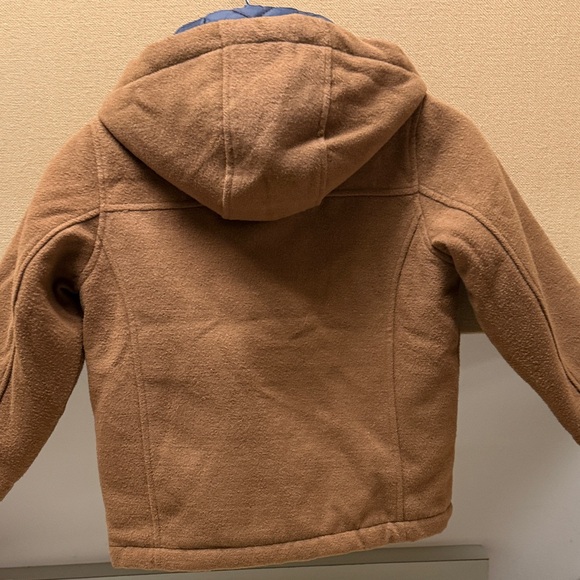 Next Brown Kids Pea Coat with Toggle Closures Size 5/6 - Picture 6 of 9